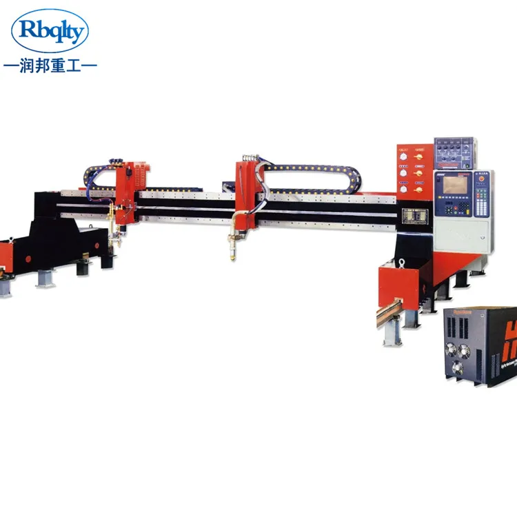 Best selling imports Straight ball-guide small gas cutter gantry cnc cutting machine