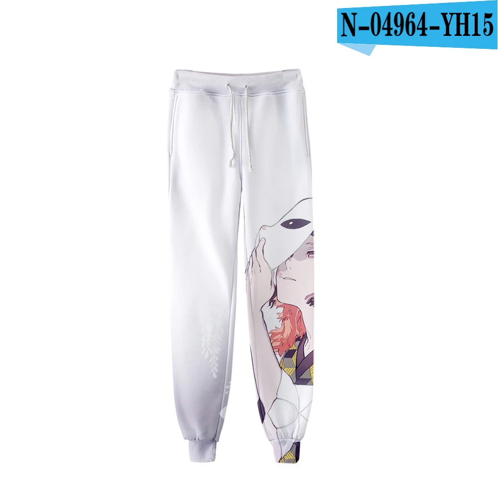 N04964 Demon Slayer: Kimetsu no Yaiba 3D печать Jogger Брюки женские/Мужская модная уличная одежда длинные брюки Горячая Распродажа повседневные спортивные брюки - Цвет: N04964