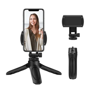 

Universal Mini Tripod Stand 1/4'' For DJI OSMO Mobile 2 Feiyu Vimbal 2 Smartphone Action Camera Holder with Phone Clip Monopod