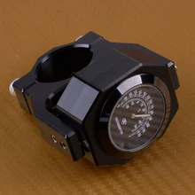 CITALL черный мотоцикл ATV Скутер 22-28 мм руль ночной вид термометр Температура время часы