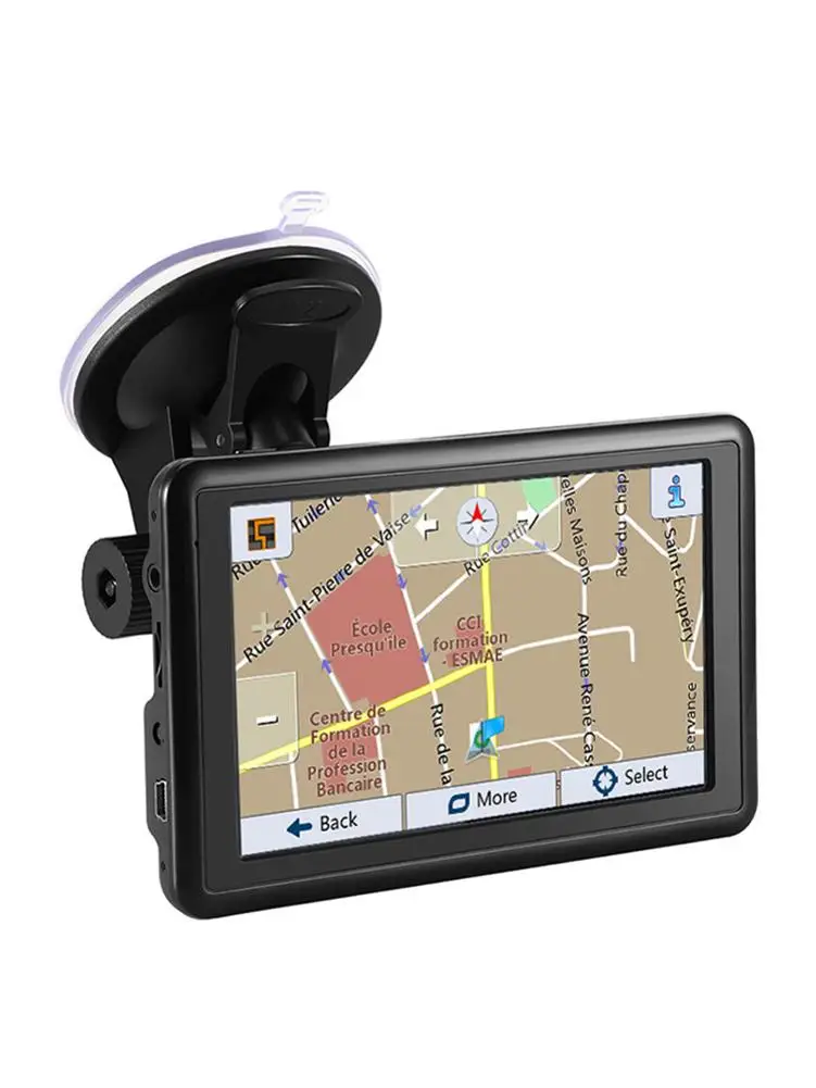  5 zoll GPS Auto Navigation 1200mAh Auto GPS USB Lade Auto Ladegerät Bequem FM Sender Navigator Auto