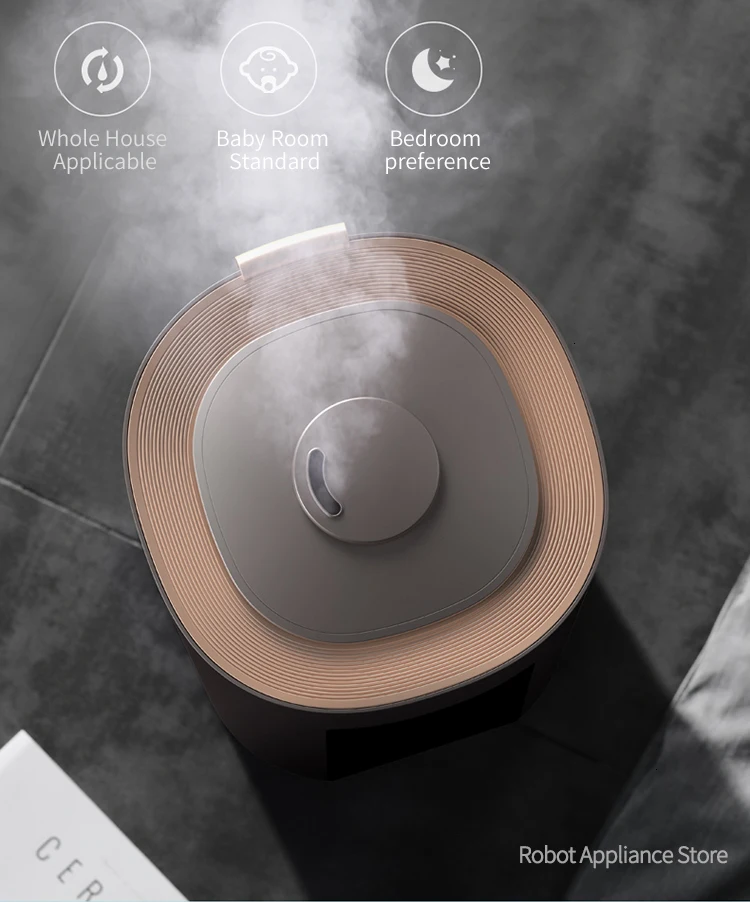 Увлажнитель Xiaomi Deerma 5L имеет интеллектуальную постоянную влажность и функции очистки увеличивают влажный домашний спальный