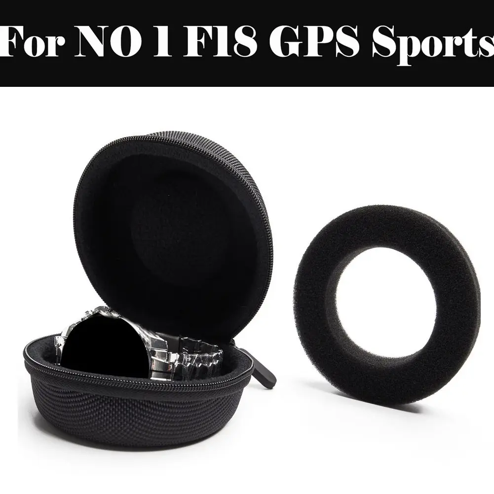 

Waterproof Box Travel Portable SmartWatch EVA Pouch Cover Watch Storage Case Protective For NO 1 F18 GPS Sports