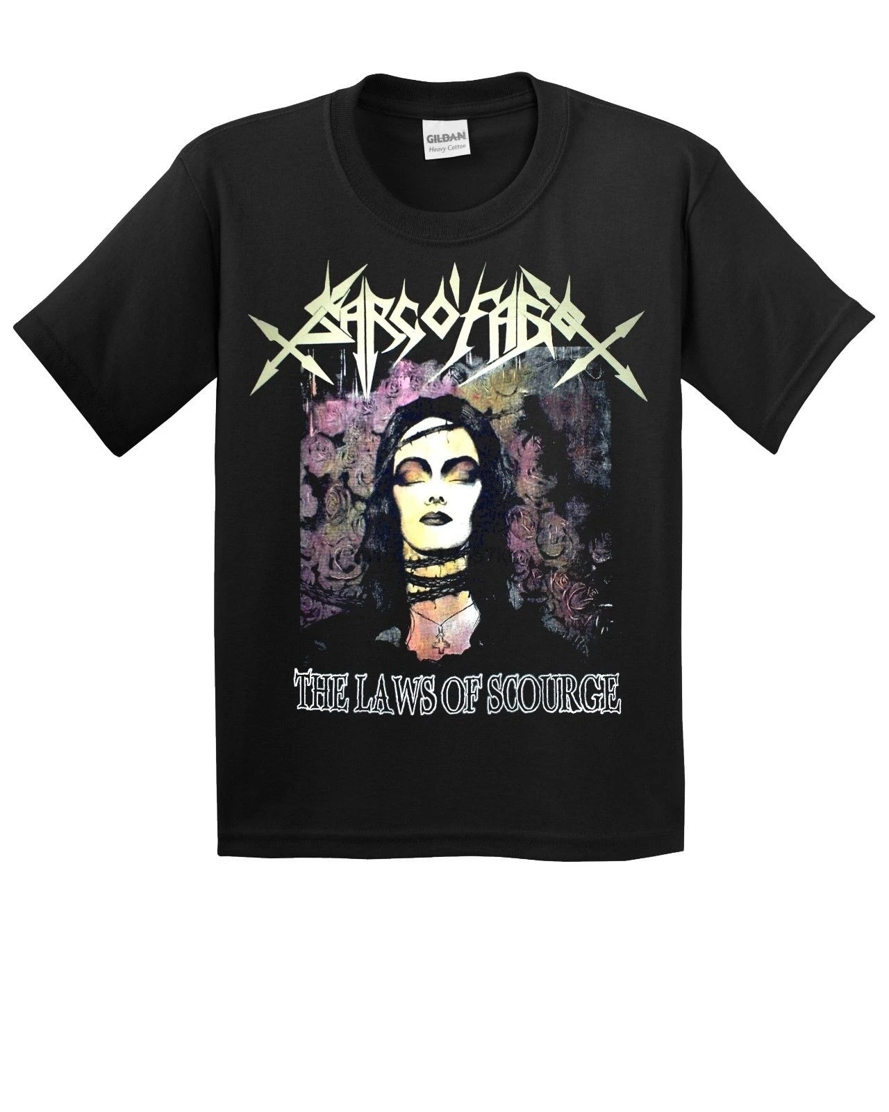 Sarcofago The Laws of Ssourge футболка новинка черный металл гибель бегерит Веном 100% хлопок
