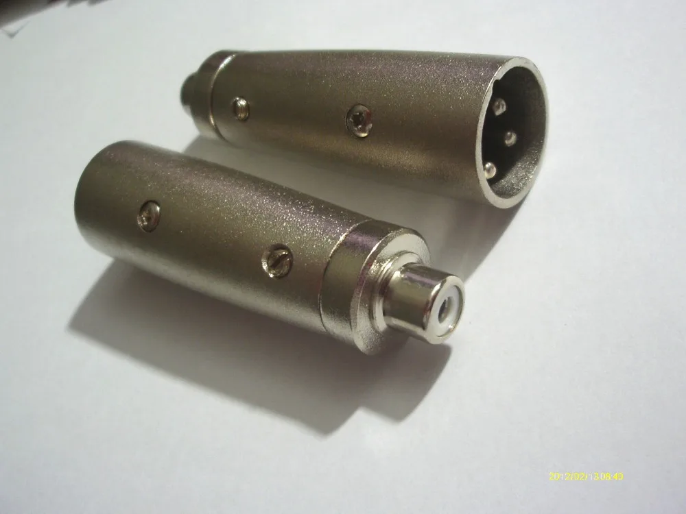 1000 шт. 3 pin XLR штекер RCA штекер Женский коаксиальный разъемы