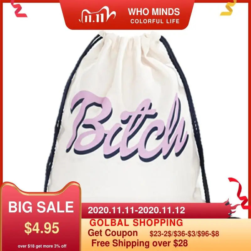 

New 3D Printed Drawstring Bag Pastel Bitch Fashion Mochila Cuerda Harajuku Drawstring Backpack Women Men Modis String Bag Girl