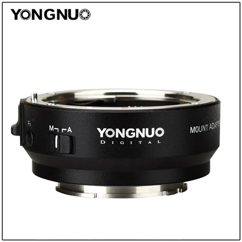 Yongnuo EF-E II Smart с автофокусом переходное кольцо для Canon EF EOS Крепление объектива к sony NEX E-Mount A9 A7 II A7RIII A7SII A6500