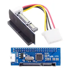 IDE/PATA 40Pin Disk to SATA Female Converter Adapter PCBA for Desktop & 3.5