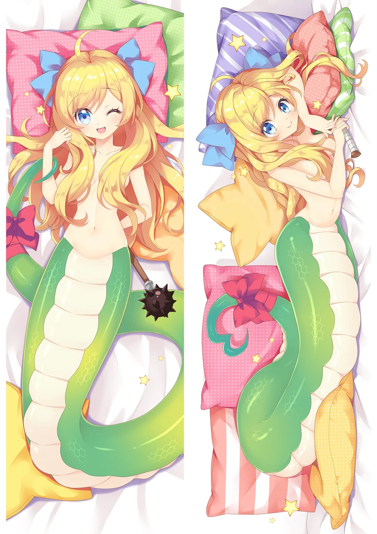 Аниме Dropkick on My Devil Dakimakura Чехол с персонажами Yurine Hanazono Bolster чехол Jashin-chan Doroppukikku чехол для подушки