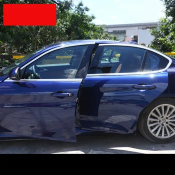 

stainless steel car window trims for Alfa Romeo Giulia 2016 2017 2018