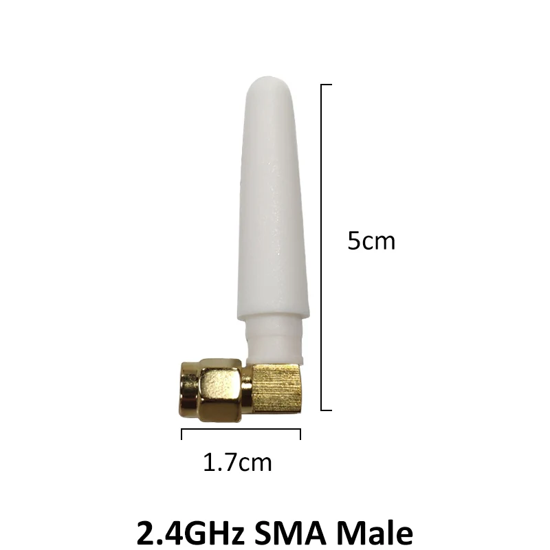 2pcs 2 4 GHz Antenna wifi 5dBi SMA Male Connector 2 4ghz antena for Router Wi 2