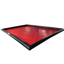 6*3 м коммерческое Домашнее использование ПВХ водоудерживающий коврик портативный надувной коврик для мытья автомобиля