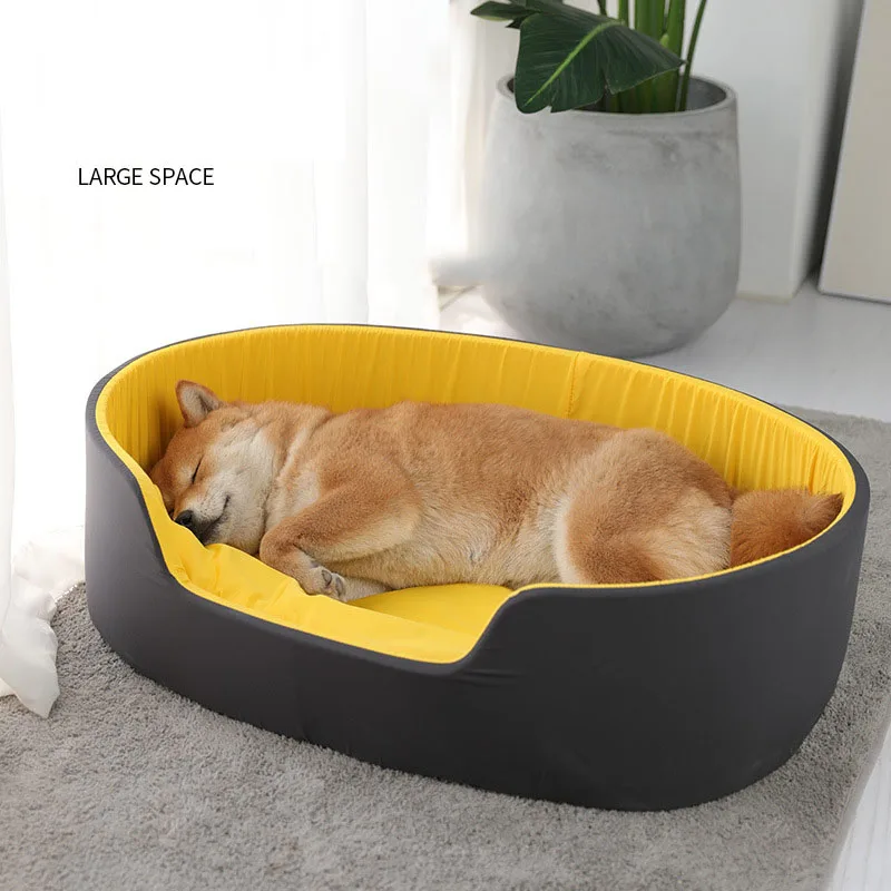 

3D Washable Kennel Pet Bed Dogs Cat House Dog Beds Large Dogs Pets Products Mat Dog Accessories Cushion Lounger Bench Sofa