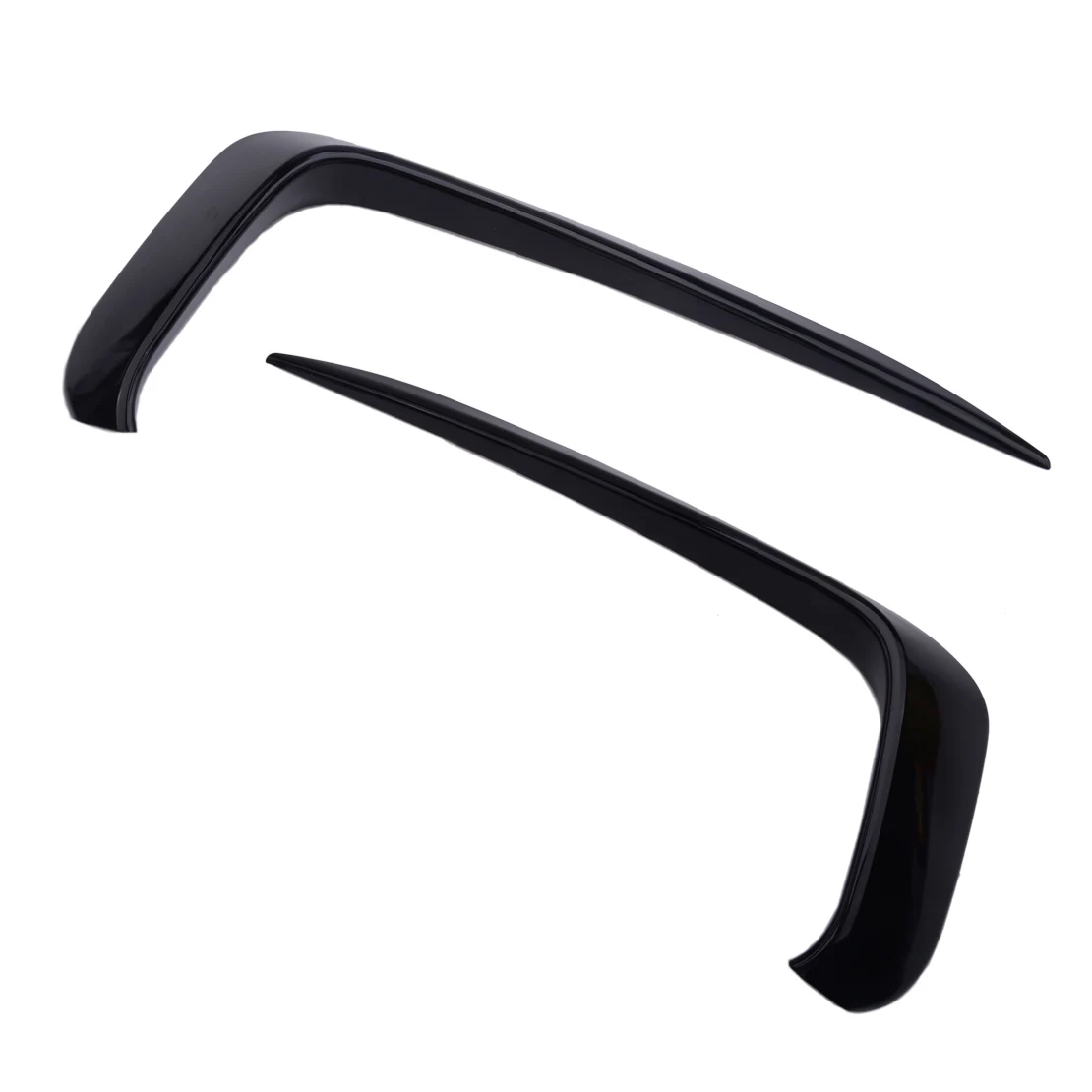 

ABS 1 Pair Gloss Black Front Bumper Fog Light Eyebrow Cover Trim Fit for VW Jetta MK7 2019