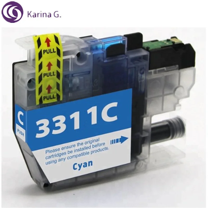 Совместим с чернильным картриджем Brother LC3311 LC3313 подходит DCP J772DW MFC J491DW J890DW и т.
