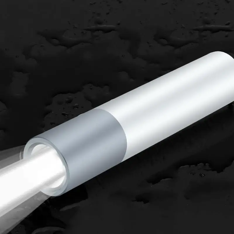 Открытый мини-фонарик USB Перезаряжаемый 3 режима освещения водонепроницаемый портативный светодиодный фонарик для освещения ночной езды аварийный