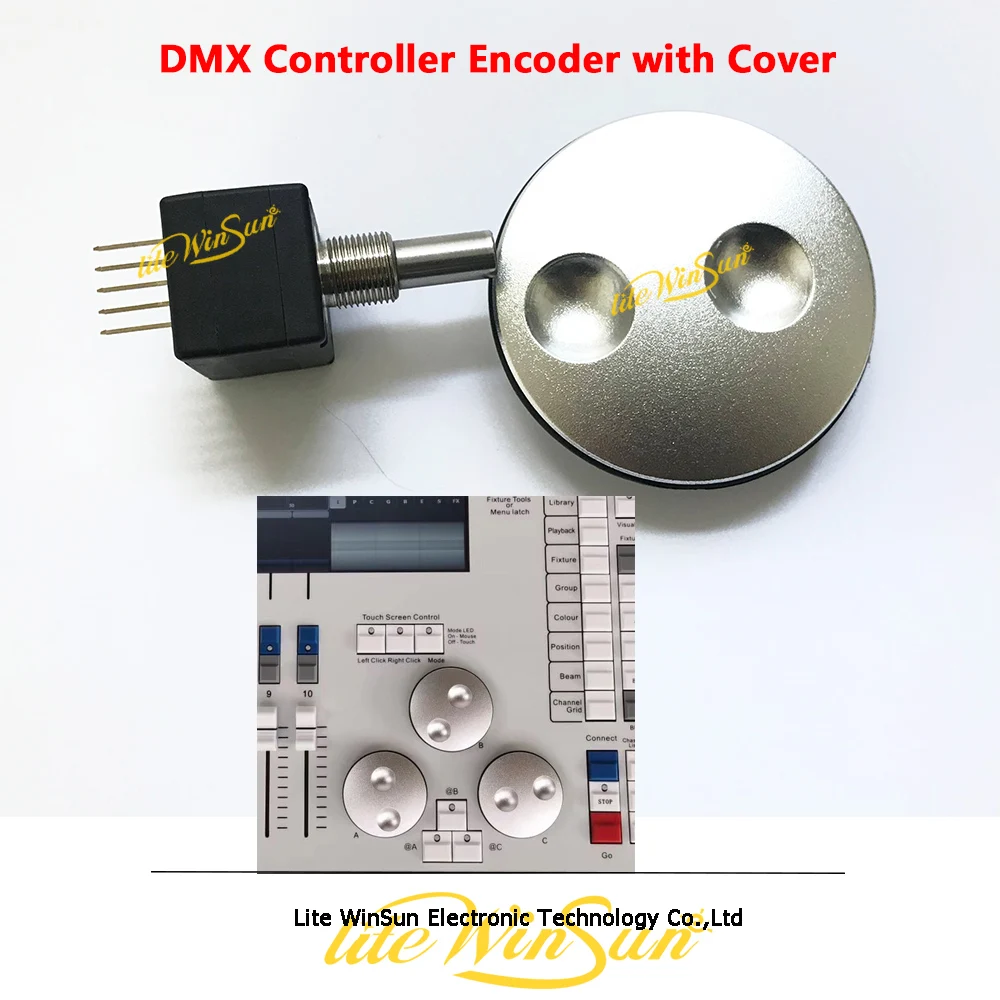 DMX контроллер части Tiger консоль сенсорная кнопка кодировщика DMX512 аксессуары для
