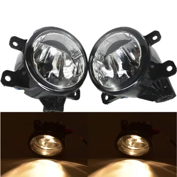 

2PCS LED Front Fog Lights H11 Car Styling Round Bumper Halogen fog lamps 12V For Mitsubishi Outlancer 12-16