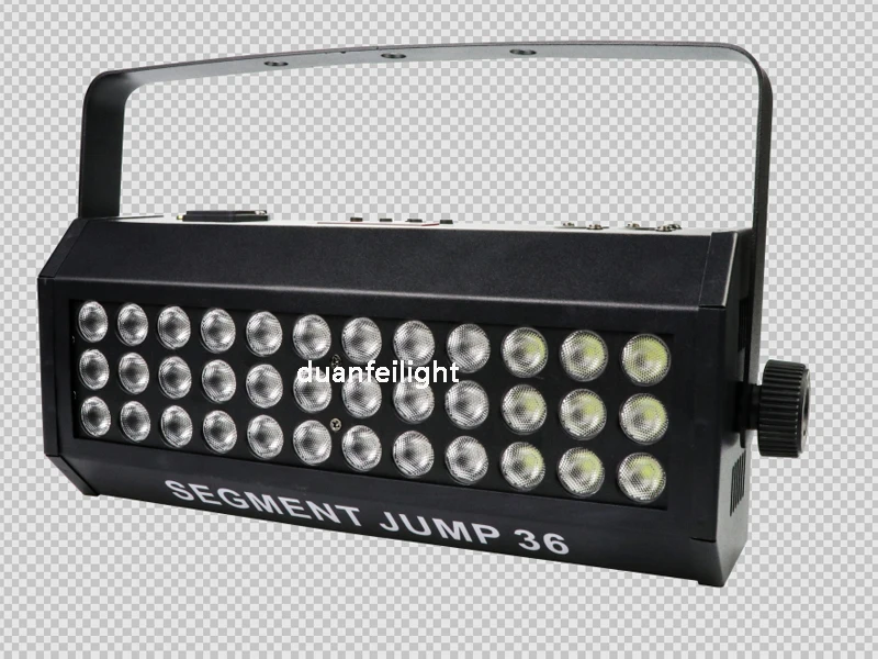 Высокая яркость led rgbw сегмент прыжок стробоскоп Стиральная led hosre racing 36x2w rgbw led lyre dmx512