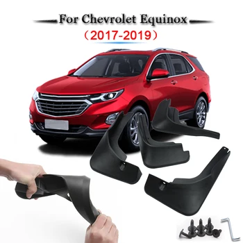 

Car Styling ABS Mud Flaps Splash Guard Mudguard Mudflaps Fenders External Cover Car Accessories For Chevrolet Equinox 2017-2019