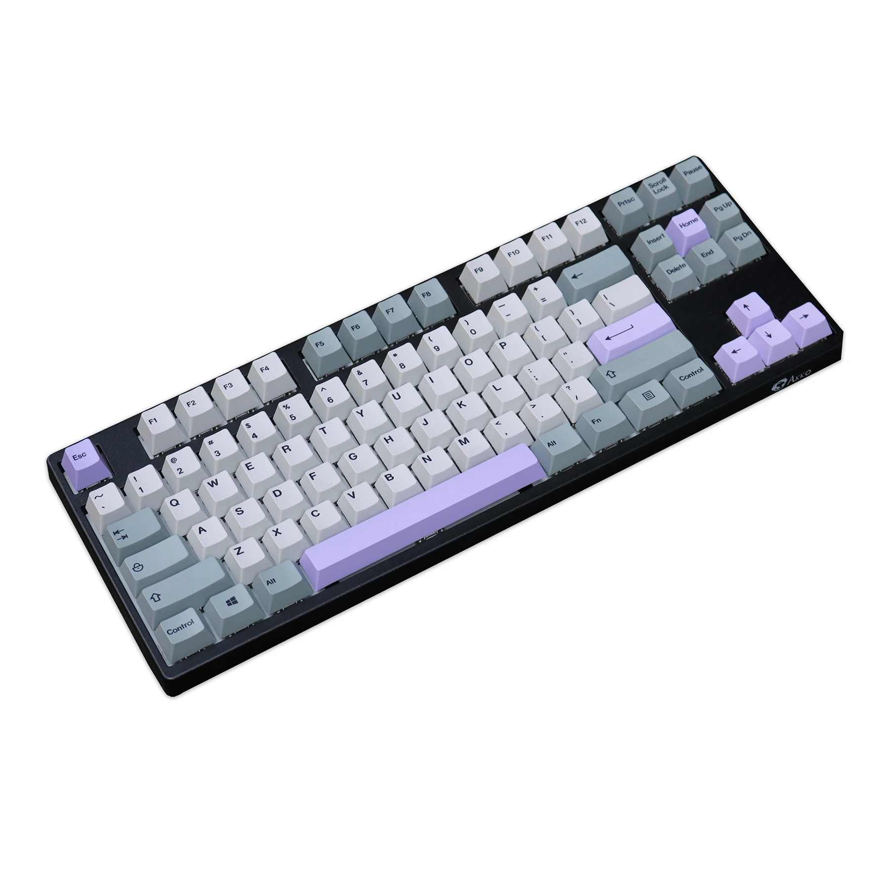 Chaves Conjunto Gmk Silenciado Keycaps Pbt Tintura Sublimação Cereja Perfil Keycap Retro Cinza Chaves Tampões para 64 68 980 Teclado Mecânico 151 - Imagem 3