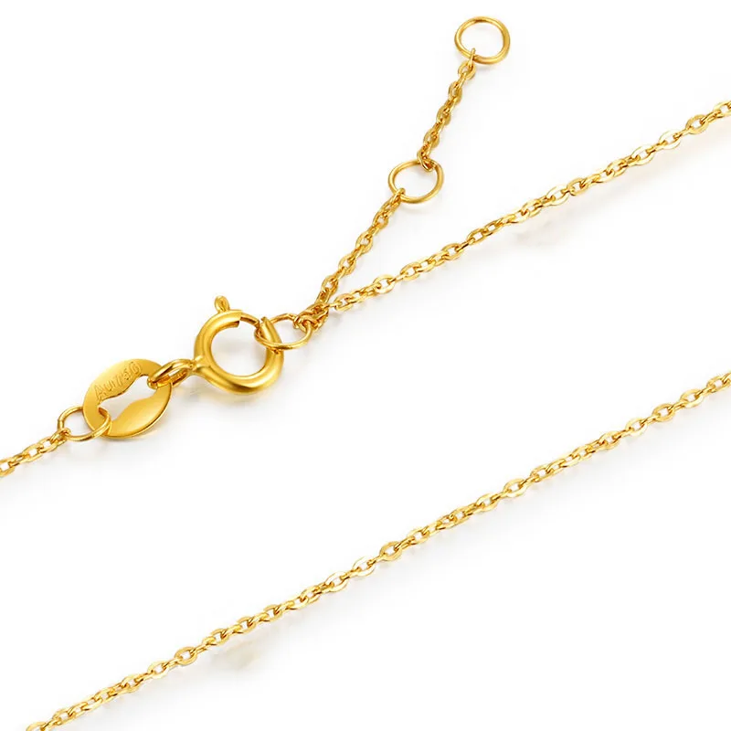 NYMPH 18K Gold Anklet Pure AU750 Yellow White Rose Gold Fine Jewelry for Women Luxury Gift J500 anklet bracelets,ankle chain