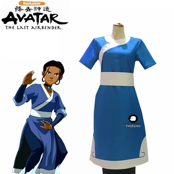 

2019 Anime Avatar The Last Airbender Prince Korra Water Tribe Outfit Cosplay Costume Halloween Outfit Custom Cosplay outfit