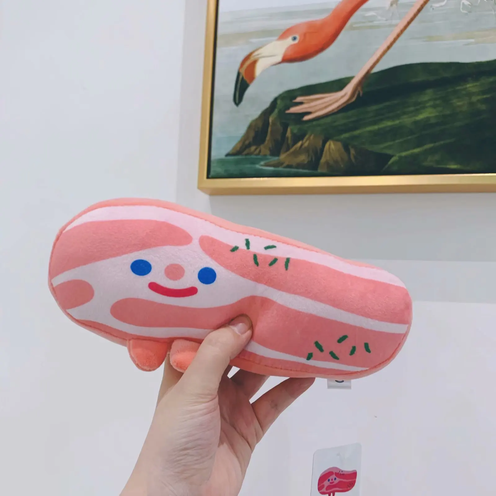 South Korea INS Online Celebrity Mascot Pork Pillow Plush Toys Cute GIRL'S Bag Ornament Sofa Lazyback