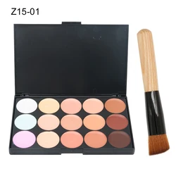 Multicolor Professional Concealer Contour Palette Cream (01-Makeup Brush)