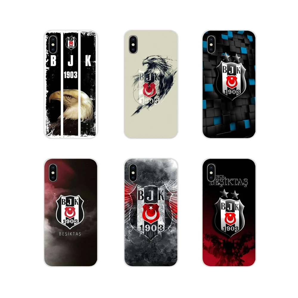 Турецкий футбол BJK Besiktas Logo Eagle для Samsung Galaxy S3 S4 S5 Mini S6 S7 Edge S8 S9 S10 Lite Plus Note 4 5 8 9 мягкий