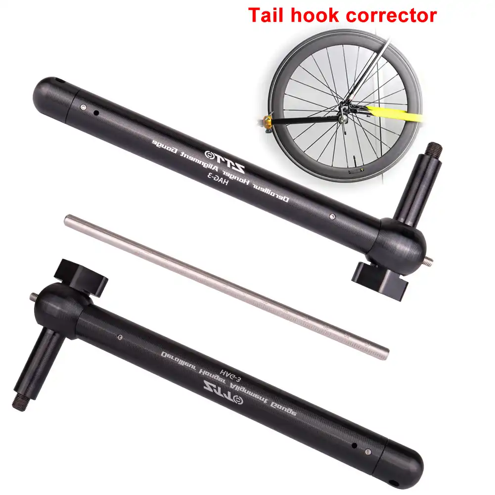 Professional Bike Derailleur Hanger Gauge Bicycle Alignment Tool Meter Road