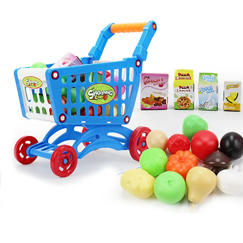 kids plastic trolley