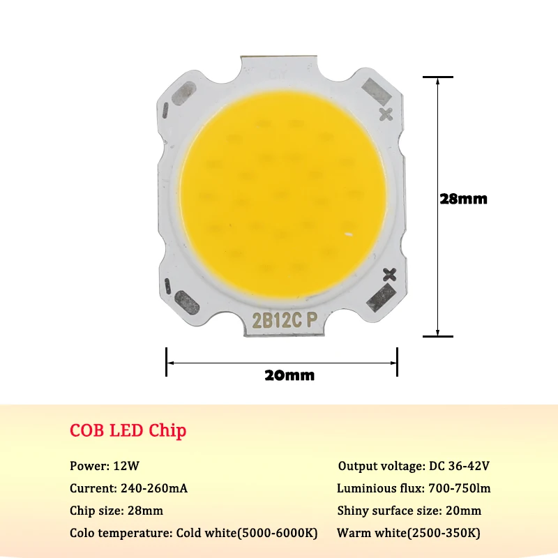 Светодиодный прожектор cree COB 10 шт. 3 15 Вт для DIY|led cob chip|cob chipled |