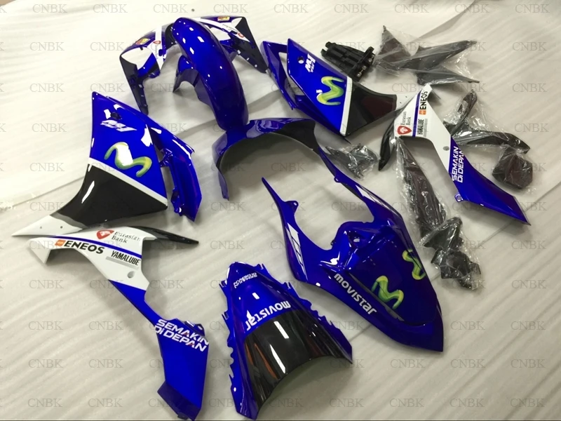 Комплекты обтекателей для YZF1000 R1 2007 YZF Обтекатели 2008 комплекты - синий белый |
