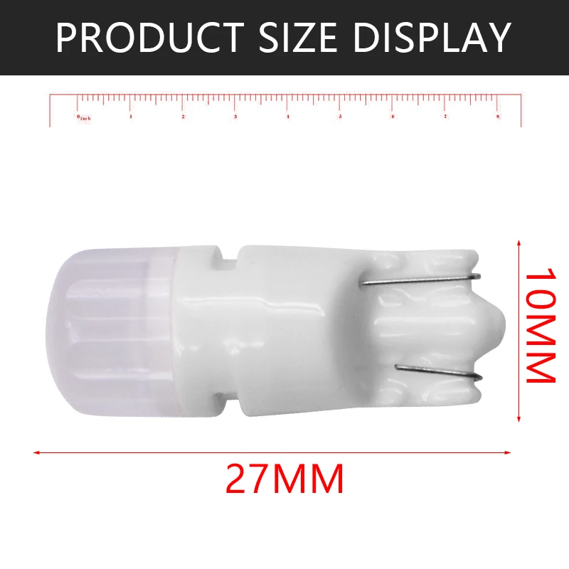 10 шт. автомобиль свет T10 светодиодный 194 168 SMD для W5W светодиодный Светодиодный лампа бокового света 12V широкий свет парковочные габаритные огни автомобильный габаритный фонарь