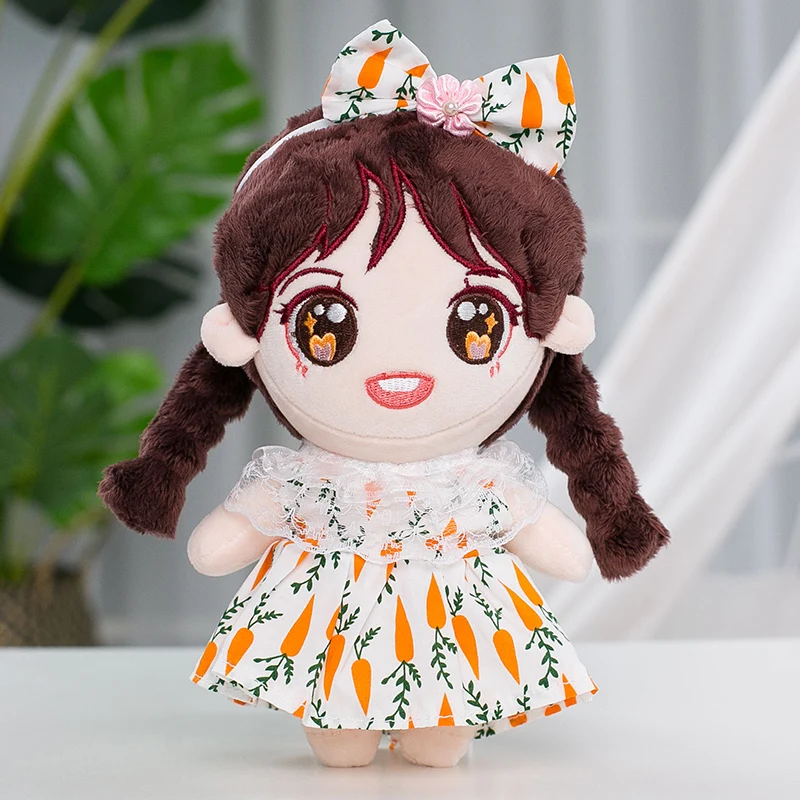 Doll Clothes for 20cm Idol Dolls Baby Doll Lovely Outfit Skirt Stuffed Toy for Korea Star Kpop EXO Dolls Accessories 17