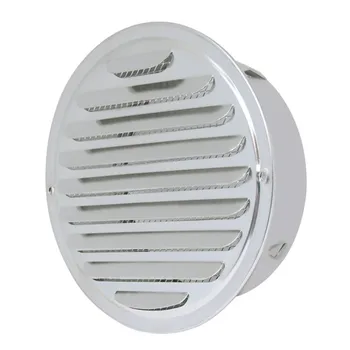 

70mm~200mm Outside the flat stainless steel exhaust outlet,201# 304# stainless steel exhaust vent outlet rainhat ,vents