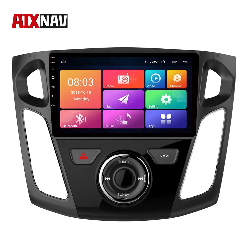 Автомагнитола на Android 8 0 1 Din GPS Авторадио вид сзади камера монитор Центральная