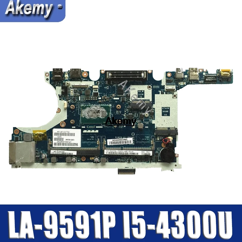 

System Main Board LA-9591P For Dell Latitude E7440 Motherboard With CPU i5 4310 2 GHz 624W6 CN-0624W6