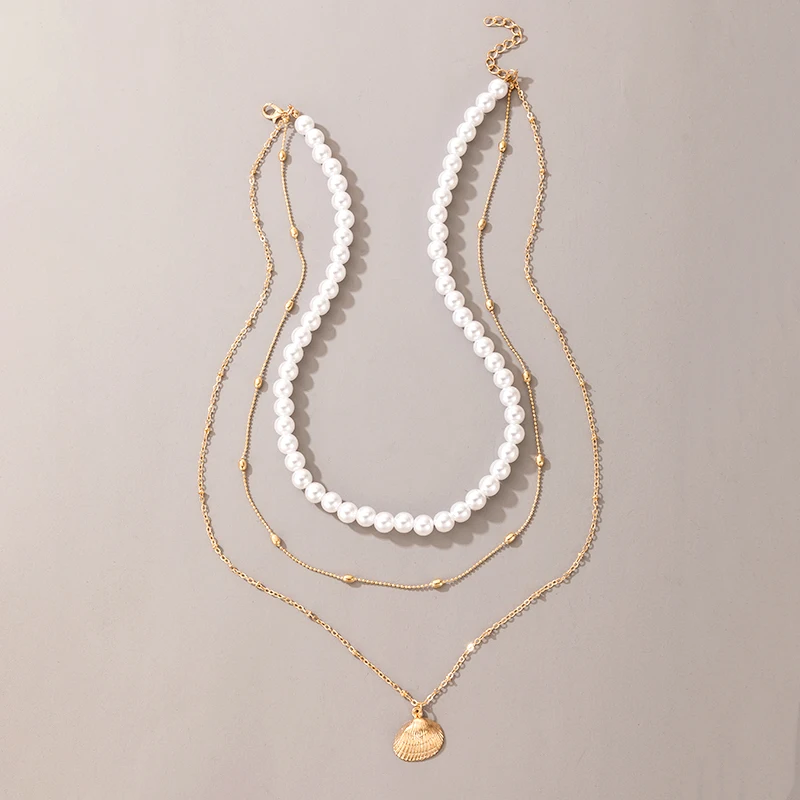 Luxury Pearl Stone Necklace - Image 5