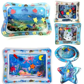 

High Quality Children Creative Summer Inflatable Water Mat Baby Early Childhood Education Toy Water Play Mat