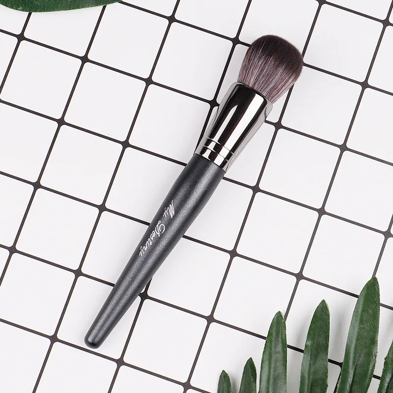 

Sculpting Makeup brush with round head and black wood handle Professional Makeup Tools for High Quality Artificial Fiber Wool