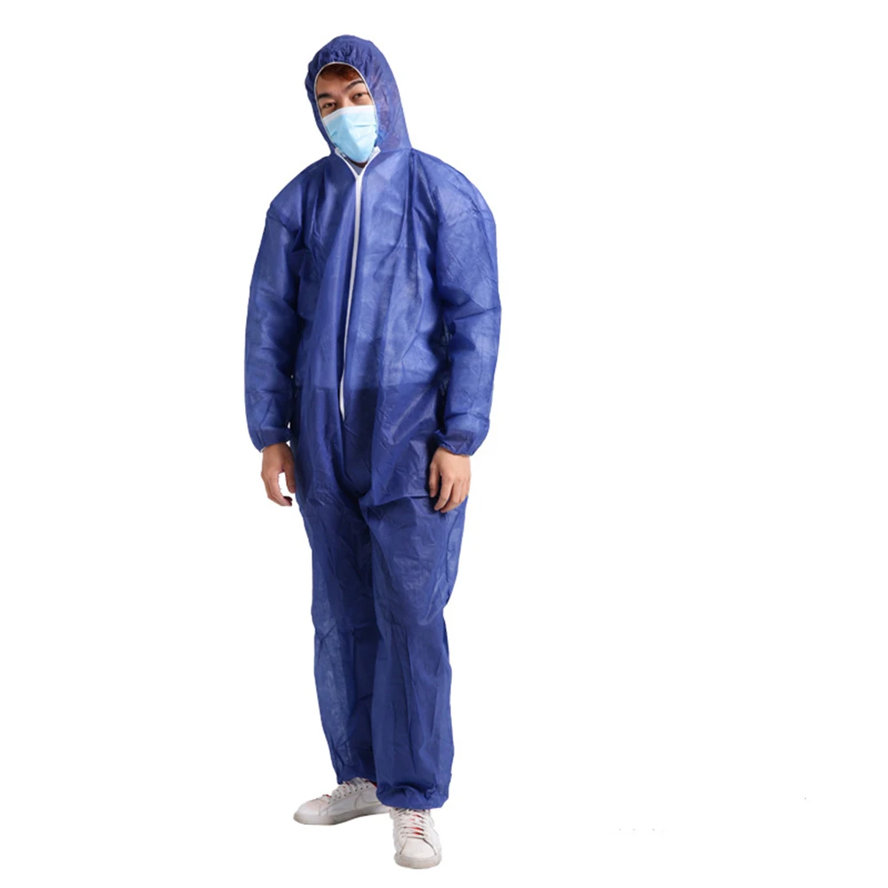 One Time Disposable Waterproof Oil-Resistant Protective Coverall for Spary Painting Decorating Clothes Overall Suit