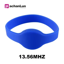 5 шт. 13,56 МГц NFC RFID IC карта контроля доступа водонепроницаемый смарт силиконовый M1 S50 ISO14443A браслет на запястье различные цвета