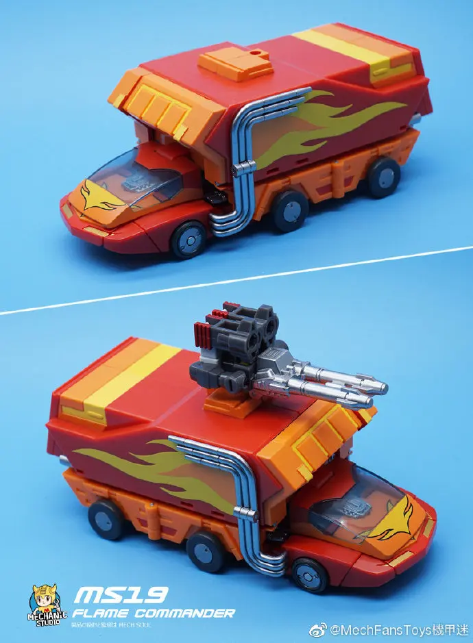 MFT Transformation Rodimus Prime Pioneer MS19 MS-19 Action Figure Robot With Box