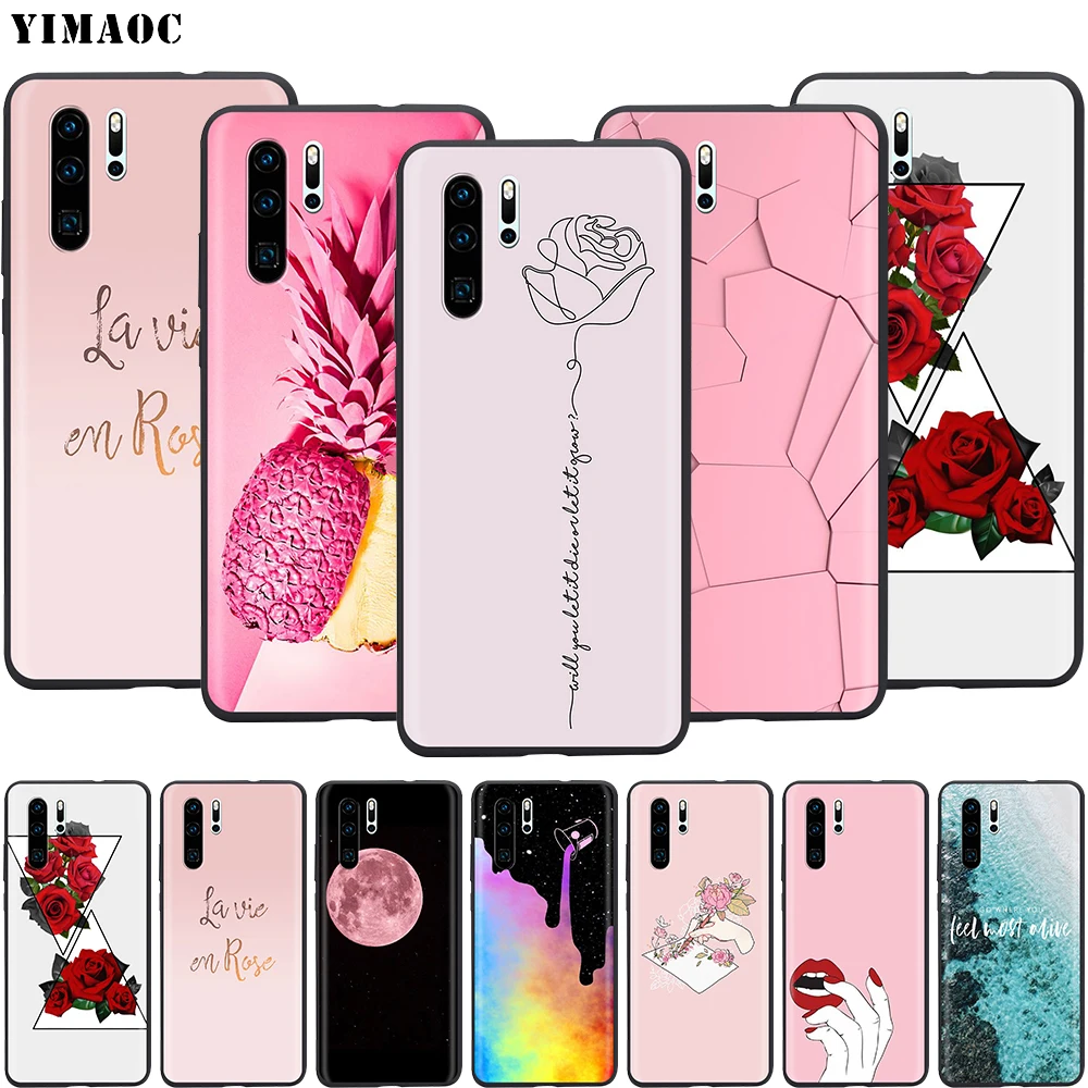 Чехол YIMAOC Rosa для Xiaomi 9T Pro CC9 A3 CC9E Redmi K20 7A huawei Honor 20 9X P20 Lite Nova 5i Y9|Бамперы| |
