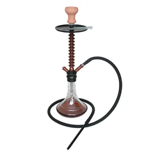 SY профессиональный высококачественный большой фильтр для кальяна с керамической чашей и силиконовым шлангом для сглаживания трубы наргиле Водопровод