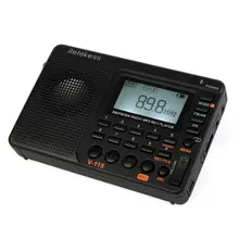 Портативный Перезаряжаемый FM/AM/SW радио персональное карманное радио TF карта MP3 музыкальный плеер