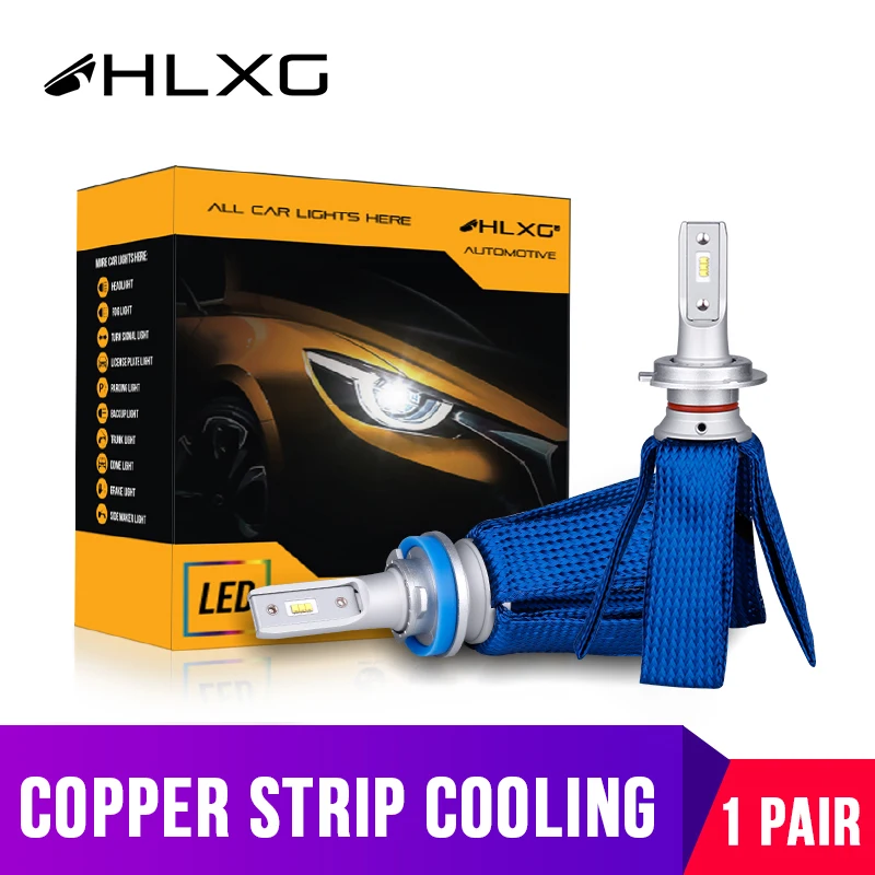 С luxeon Zes h7 светодиодный H4 HB3 9005 HB4 9006 H8 H11 автомобильный противотуманный светильник