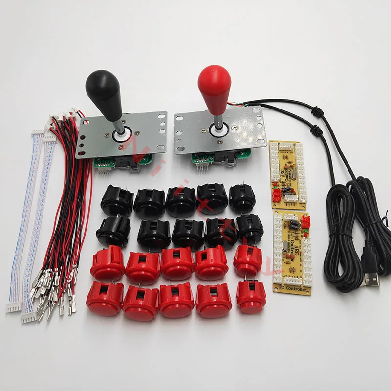 Joystick Arcada Diy Kit Zero Atraso Arcade Diy Kit Usb Codificador Para